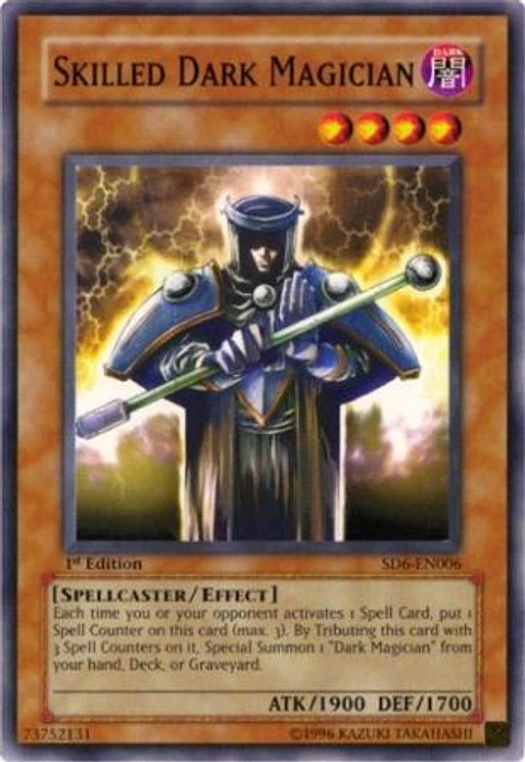 Skilled Dark Magician - SD6-EN006 - Common 