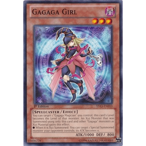 Gagaga Girl - YS13-EN010 - Common (español Jugada)