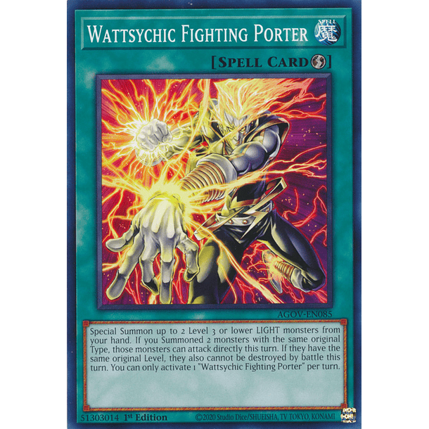 Wattsychic Fighting Porter - AGOV-EN085 - Common 