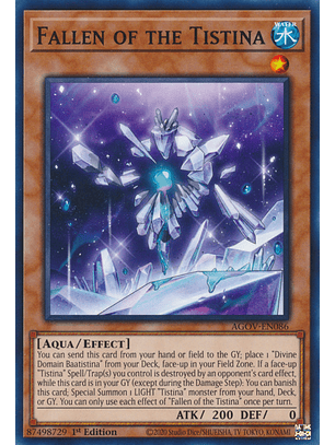 Fallen of the Tistina - AGOV-EN086 - Common