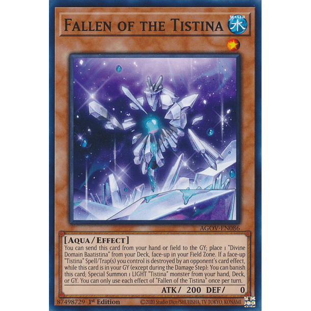 Fallen of the Tistina - AGOV-EN086 - Common