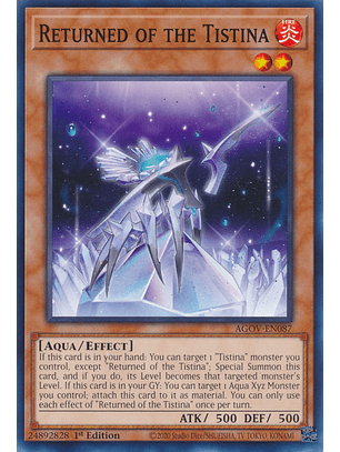 Returned of the Tistina - AGOV-EN087 - Common 