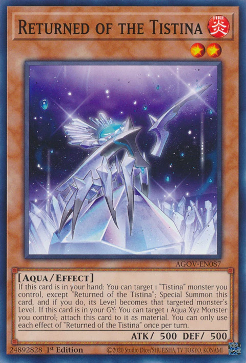 Returned of the Tistina - AGOV-EN087 - Common 