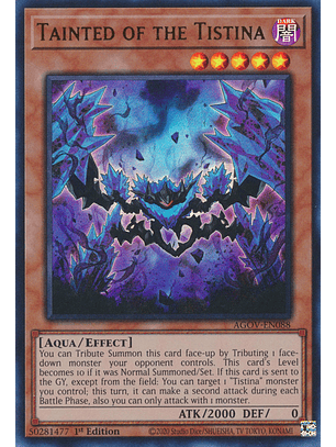 Tainted of the Tistina - AGOV-EN088 - Ultra Rare