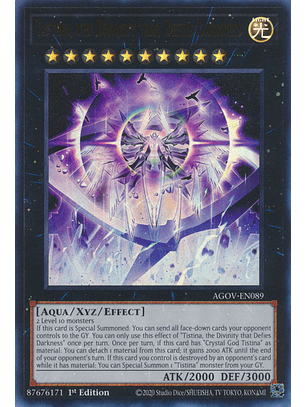 Tistina, the Divinity that Defies Darkness - AGOV-EN089 - Ultra Rare