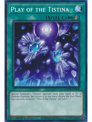 Play of the Tistina - AGOV-EN090 - Common 