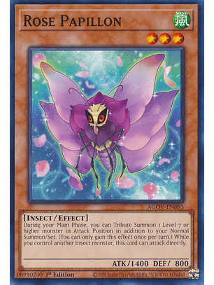 Rose Papillon - AGOV-EN093 - Common 