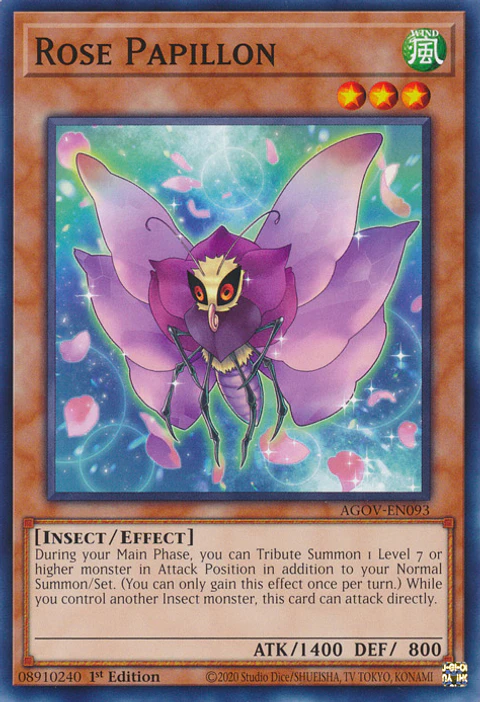 Rose Papillon - AGOV-EN093 - Common 