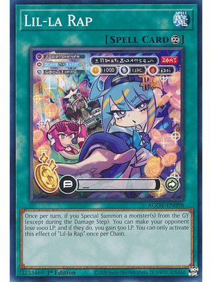 Lil-la Rap - AGOV-EN098 - Common 