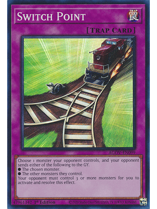 Switch Point - AGOV-EN099 - Super Rare