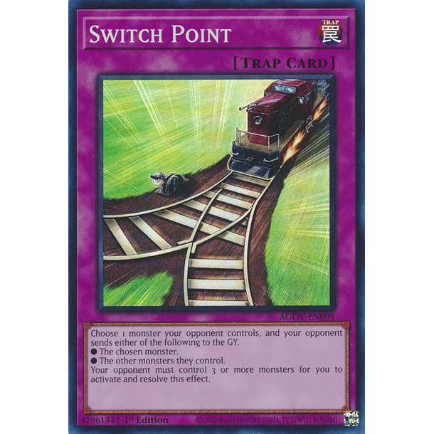 Switch Point - AGOV-EN099 - Super Rare