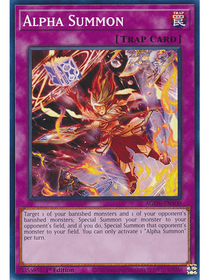 Alpha Summon - AGOV-EN100 - Common 