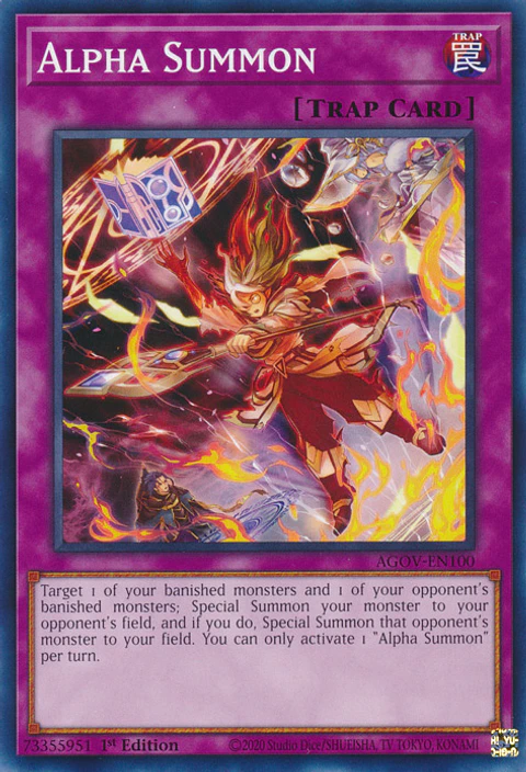 Alpha Summon - AGOV-EN100 - Common 