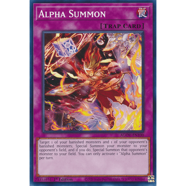 Alpha Summon - AGOV-EN100 - Common 