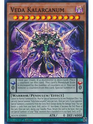 Veda Kalarcanum - AGOV-EN005 - Super Rare