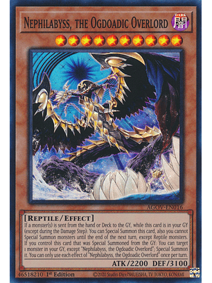 Nephilabyss, the Ogdoadic Overlord - AGOV-EN016 - Super Rare