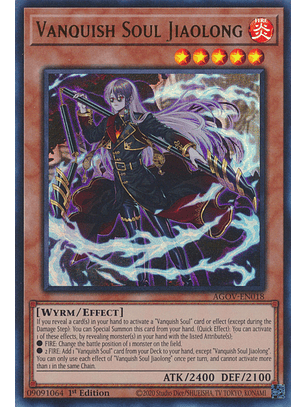Vanquish Soul Jiaolong - AGOV-EN018 - Ultra Rare