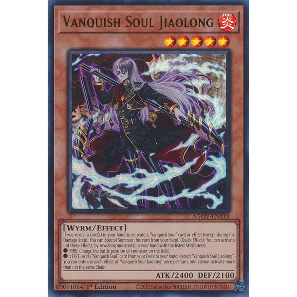 Vanquish Soul Jiaolong - AGOV-EN018 - Ultra Rare