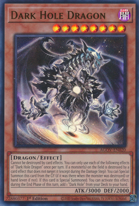 Dark Hole Dragon - AGOV-EN020 - Ultra Rare 1