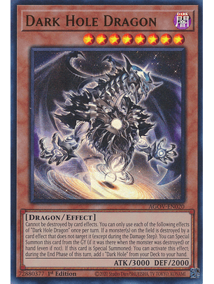 Dark Hole Dragon - AGOV-EN020 - Ultra Rare