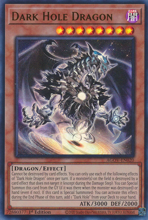 Dark Hole Dragon - AGOV-EN020 - Ultra Rare
