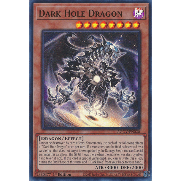 Dark Hole Dragon - AGOV-EN020 - Ultra Rare