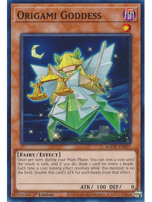 Origami Goddess - AGOV-EN027 - Common 
