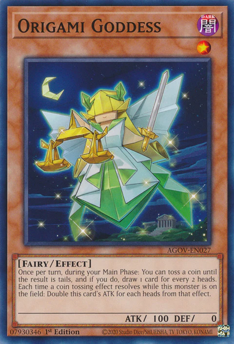 Origami Goddess - AGOV-EN027 - Common 