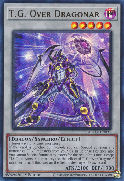 T.G. Over Dragonar - AGOV-EN035 - Ultra Rare 1