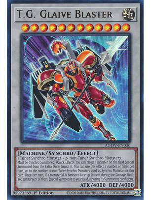 T.G. Glaive Blaster - AGOV-EN036 - Ultra Rare