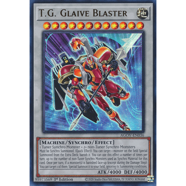 T.G. Glaive Blaster - AGOV-EN036 - Ultra Rare