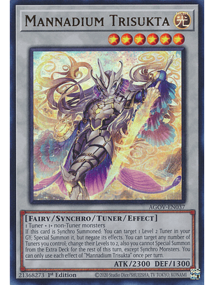 Mannadium Trisukta - AGOV-EN037 - Ultra Rare