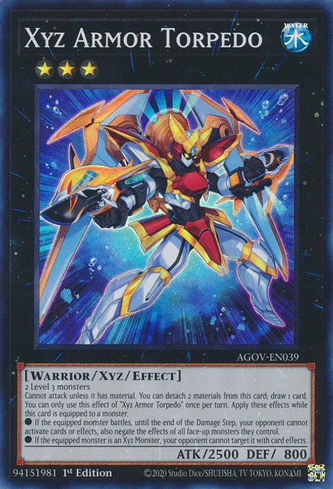 Xyz Armor Torpedo - AGOV-EN039 - Super Rare