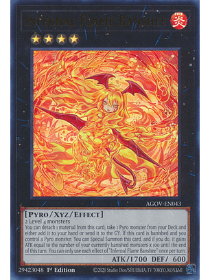 Infernal Flame Banshee - AGOV-EN043 - Ultra Rare