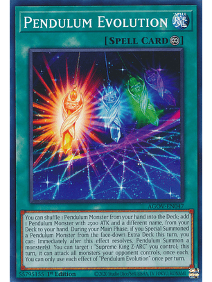 Pendulum Evolution - AGOV-EN047 - Common 