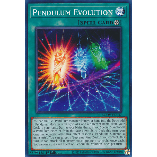 Pendulum Evolution - AGOV-EN047 - Common 