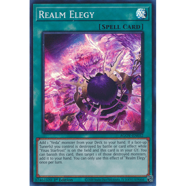 Realm Elegy - AGOV-EN052 - Super Rare