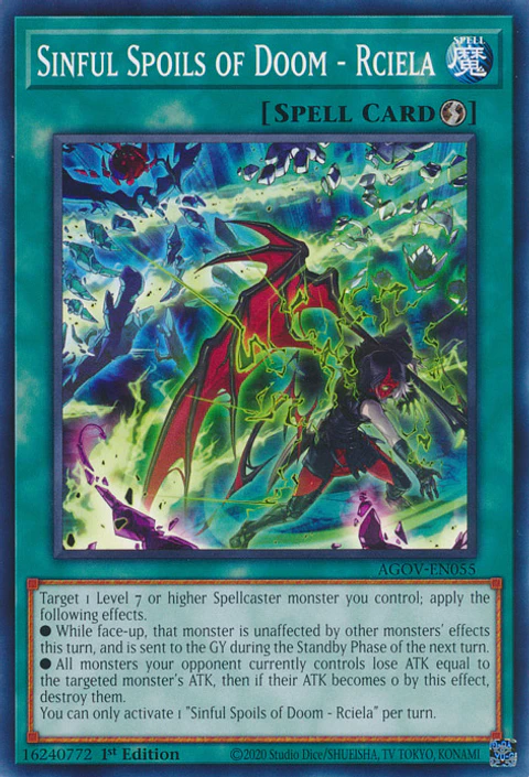 Sinful Spoils of Doom - Rciela - AGOV-EN055 - Common 