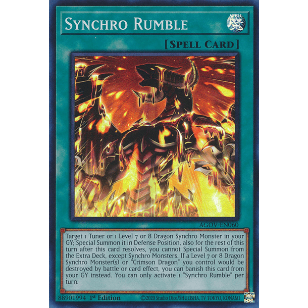 Synchro Rumble - AGOV-EN060 - Super Rare