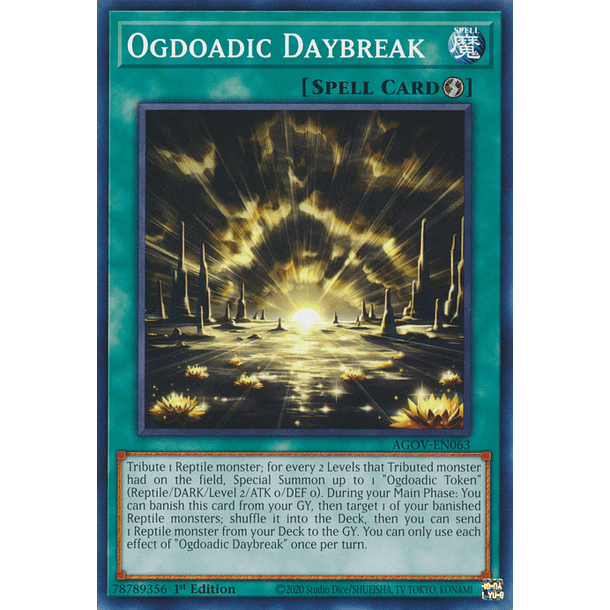 Ogdoadic Daybreak - AGOV-EN063 - Common 