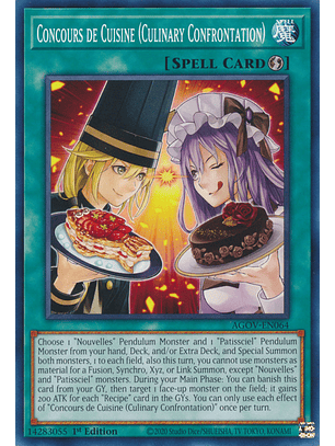 Concours de Cuisine (Culinary Confrontation) - AGOV-EN064 - Common 