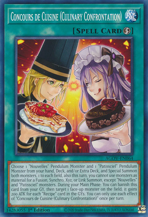 Concours de Cuisine (Culinary Confrontation) - AGOV-EN064 - Common 