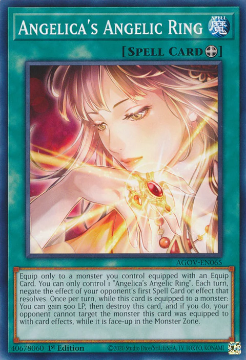 Angelica's Angelic Ring - AGOV-EN065 - Common 