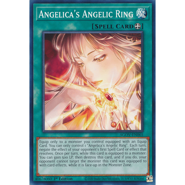 Angelica's Angelic Ring - AGOV-EN065 - Common 