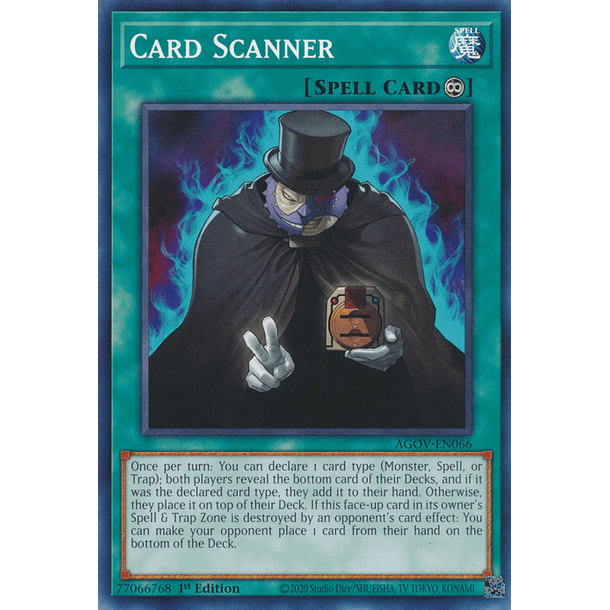 Card Scanner - AGOV-EN066 - Common 