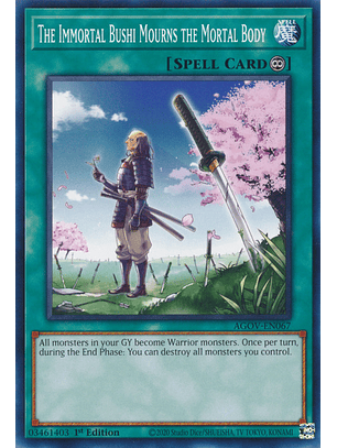 The Immortal Bushi Mourns the Mortal Body - AGOV-EN067 - Common 