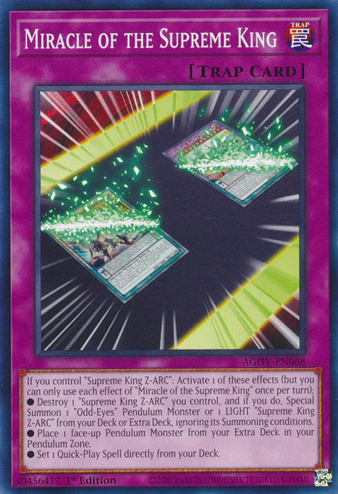 Miracle of the Supreme King - AGOV-EN068 - Common 