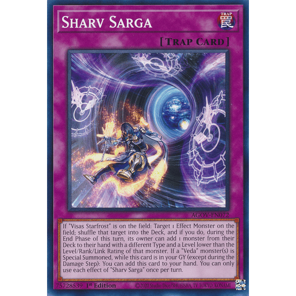 Sharv Sarga - AGOV-EN072 - Common 