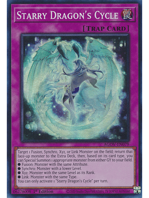 Starry Dragon's Cycle - AGOV-EN079 - Super Rare