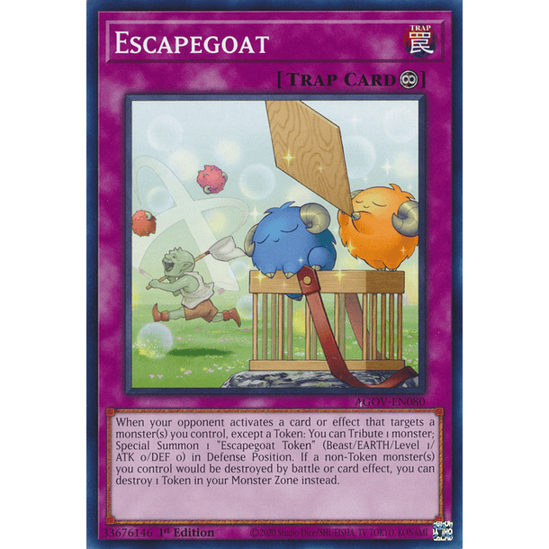 Escapegoat - AGOV-EN080 - Common 